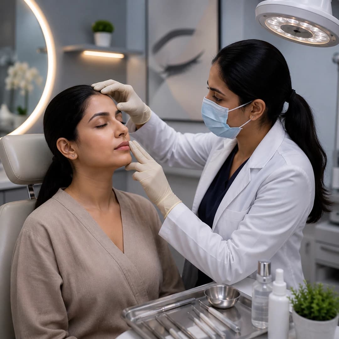 Oculoplasty And Ocular Aesthetics procedure screening and consulting visual